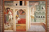 Scenes Canvas Paintings - Scenes from the Life of St Francis (Scene 2, north wall)
